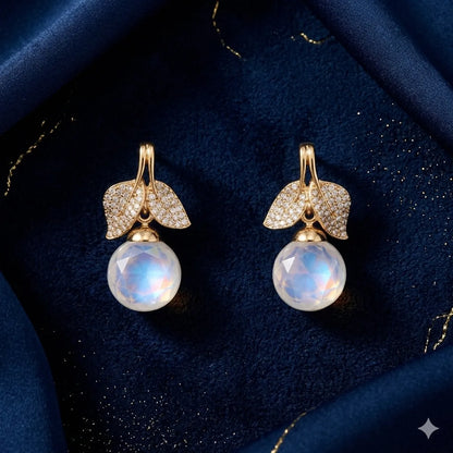 Inny Aurora Pearl Bloom Earrings