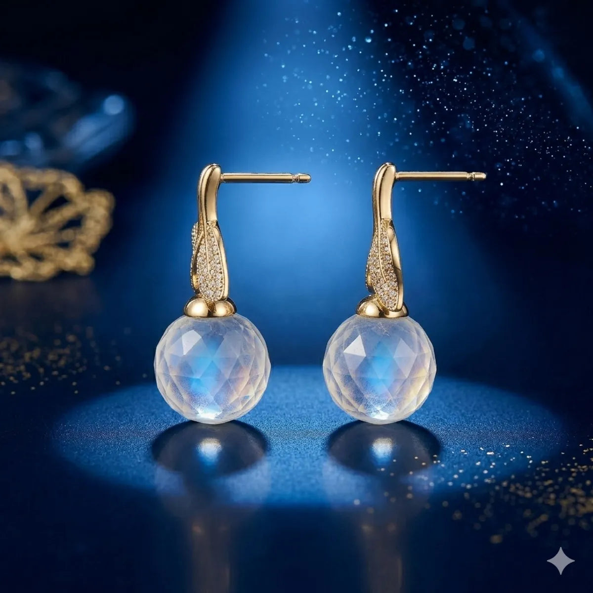 Inny Aurora Pearl Bloom Earrings